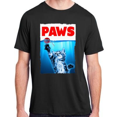 Paws Jaws Kitten Ball String For Men For Women Feline Lovers Adult ChromaSoft Performance T-Shirt