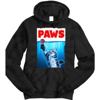 Paws Jaws Kitten Ball String For Men For Women Feline Lovers Tie Dye Hoodie