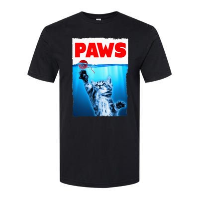 Paws Jaws Kitten Ball String For Men For Women Feline Lovers Softstyle CVC T-Shirt