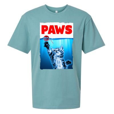 Paws Jaws Kitten Ball String For Men For Women Feline Lovers Sueded Cloud Jersey T-Shirt