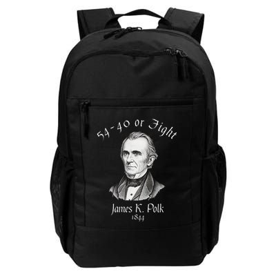 President James K Polk 1844 Campaign Slogan Backpack