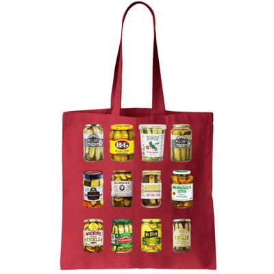 Pickle Jar Lovers Vintage Canned Pickles Canning Season Tote Bag