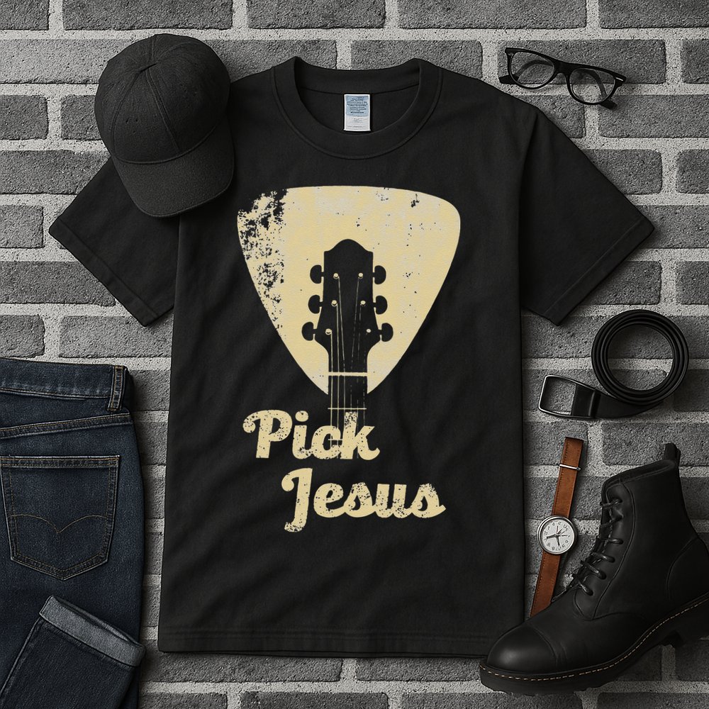 Pick Jesus Music Pastor Pastor Easter Gift Tall T-Shirt