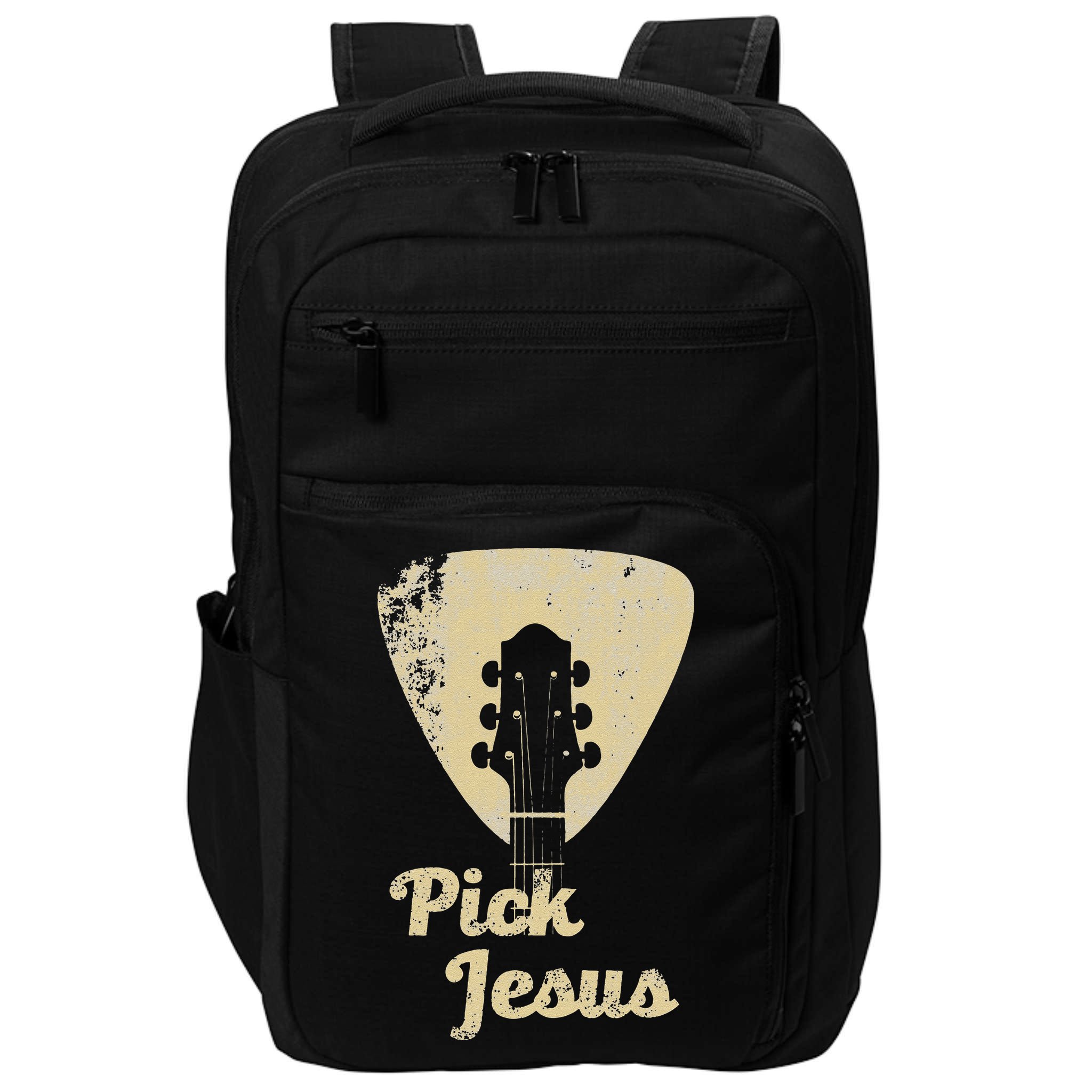 Pick Jesus Music Pastor Pastor Easter Gift Impact Tech Backpack