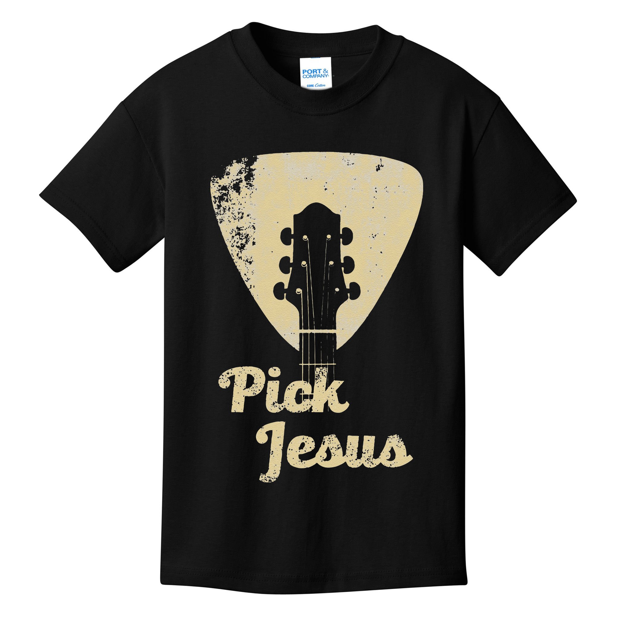 Pick Jesus Music Pastor Pastor Easter Gift Kids T-Shirt