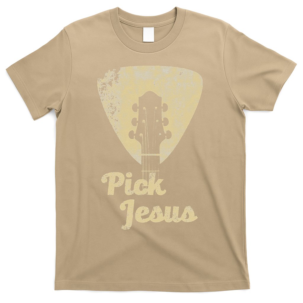 Pick Jesus Music Pastor Pastor Easter Gift T-Shirt