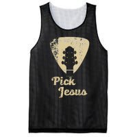 Pick Jesus Music Pastor Pastor Easter Gift Mesh Reversible Basketball Jersey Tank