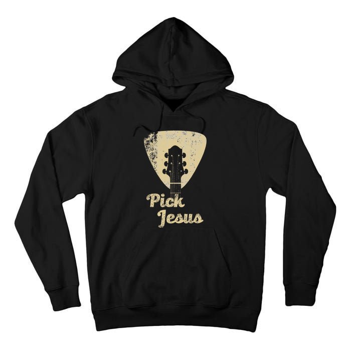 Pick Jesus Music Pastor Pastor Easter Gift Tall Hoodie