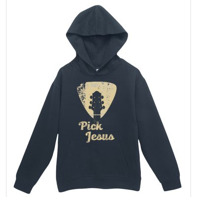 Pick Jesus Music Pastor Pastor Easter Gift Urban Pullover Hoodie