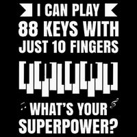 Piano Jazz Music Keyboard Composer Piano Player Toddler T-Shirt