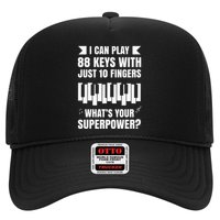 Piano Jazz Music Keyboard Composer Piano Player Trucker Hat