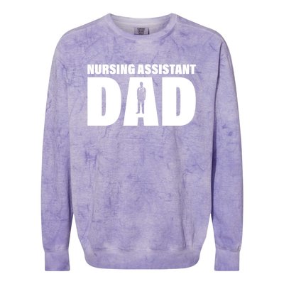 Profession Job Nursing Assistant Dad Gift Colorblast Crewneck Sweatshirt