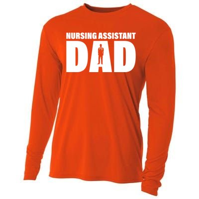 Profession Job Nursing Assistant Dad Gift Cooling Performance Long Sleeve Crew