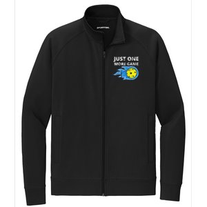 Pickleball Just One More Game Stretch Full-Zip Cadet Jacket