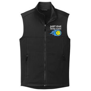 Pickleball Just One More Game Collective Smooth Fleece Vest