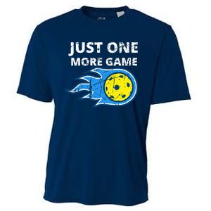 Pickleball Just One More Game Cooling Performance Crew T-Shirt