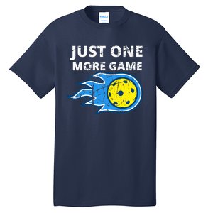 Pickleball Just One More Game Tall T-Shirt