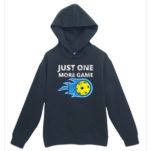 Pickleball Just One More Game Urban Pullover Hoodie