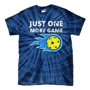 Pickleball Just One More Game Tie-Dye T-Shirt