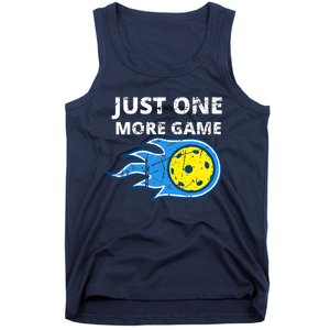 Pickleball Just One More Game Tank Top