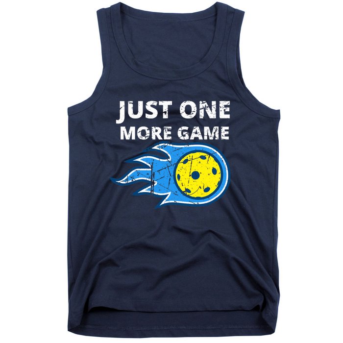 Pickleball Just One More Game Tank Top