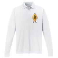 Piss Jugman Official Performance Long Sleeve Polo