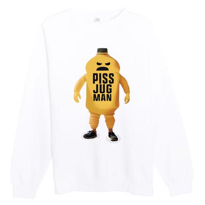 Piss Jugman Official Premium Crewneck Sweatshirt