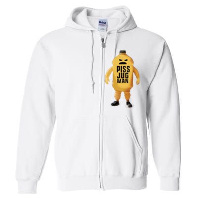 Piss Jugman Official Full Zip Hoodie