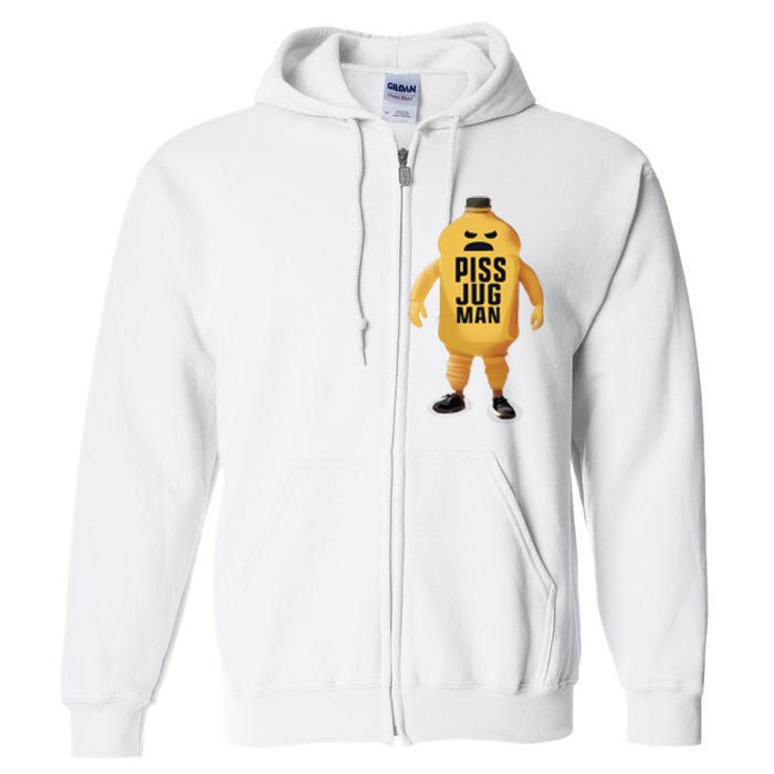 Piss Jugman Official Full Zip Hoodie