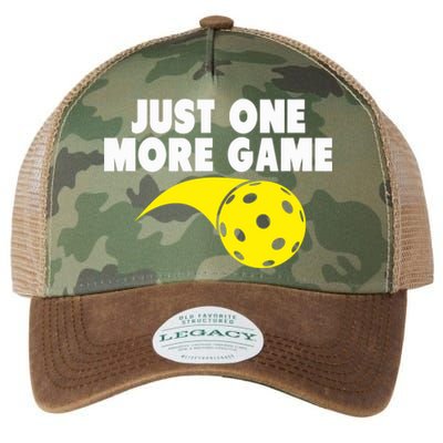 Pickleball Just One More Game Legacy Tie Dye Trucker Hat