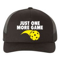 Pickleball Just One More Game Yupoong Adult 5-Panel Trucker Hat