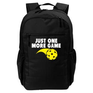 Pickleball Just One More Game Daily Commute Backpack