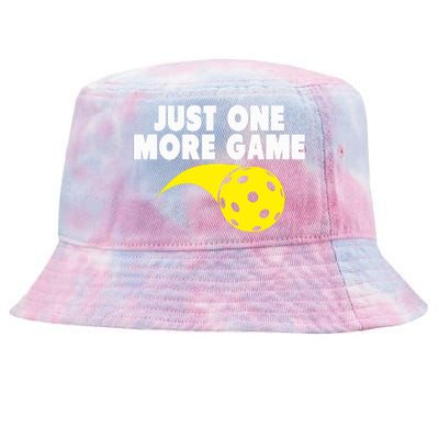 Pickleball Just One More Game Tie-Dyed Bucket Hat