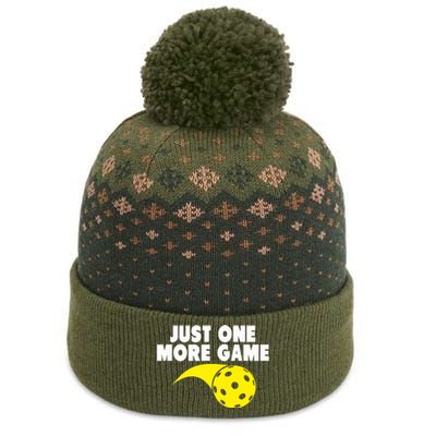 Pickleball Just One More Game The Baniff Cuffed Pom Beanie