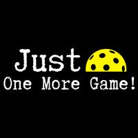 Pickleball Just One More Game Pickleball Lover Gift 16 in Basic Backpack