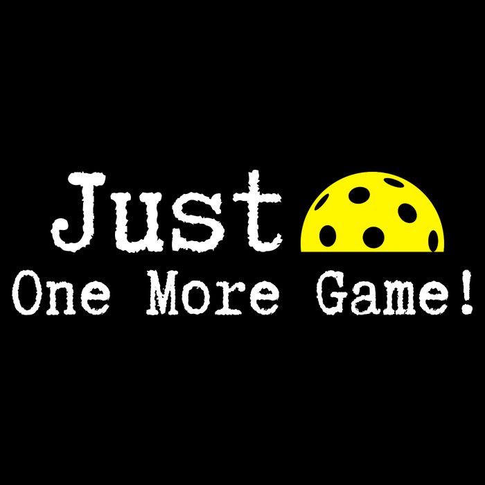 Pickleball Just One More Game Pickleball Lover Gift 16 in Basic Backpack