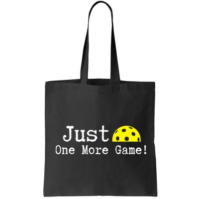 Pickleball Just One More Game Pickleball Lover Gift Bag