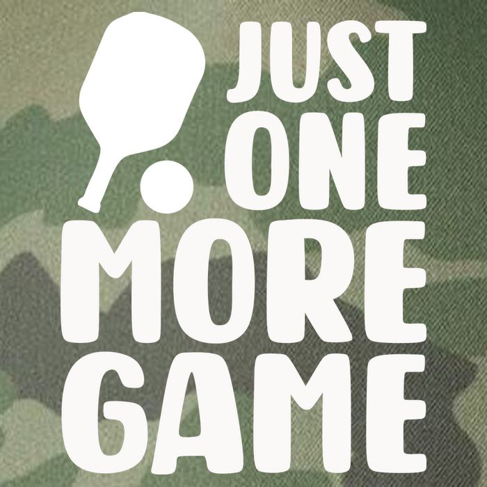 Pickleball Just One More Game Legacy Tie Dye Trucker Hat