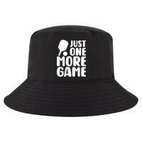 Pickleball Just One More Game Cool Comfort Performance Bucket Hat