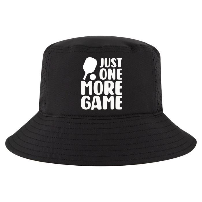 Pickleball Just One More Game Cool Comfort Performance Bucket Hat