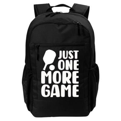 Pickleball Just One More Game Backpack