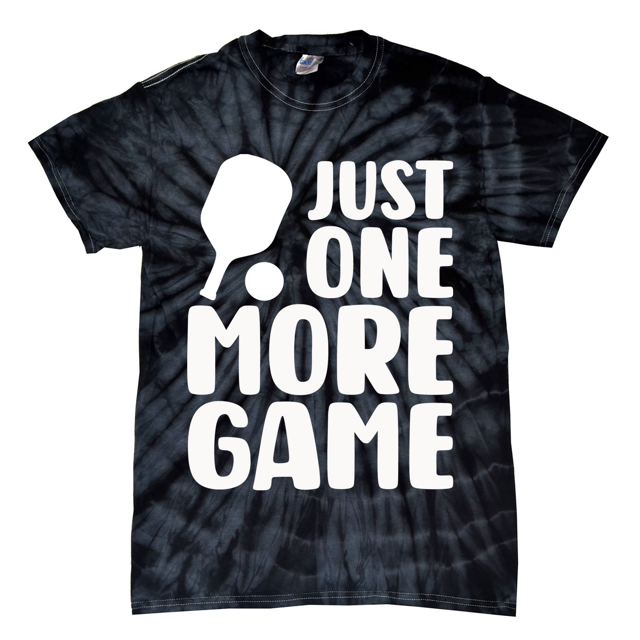 Pickleball Just One More Game Tie-Dye T-Shirt