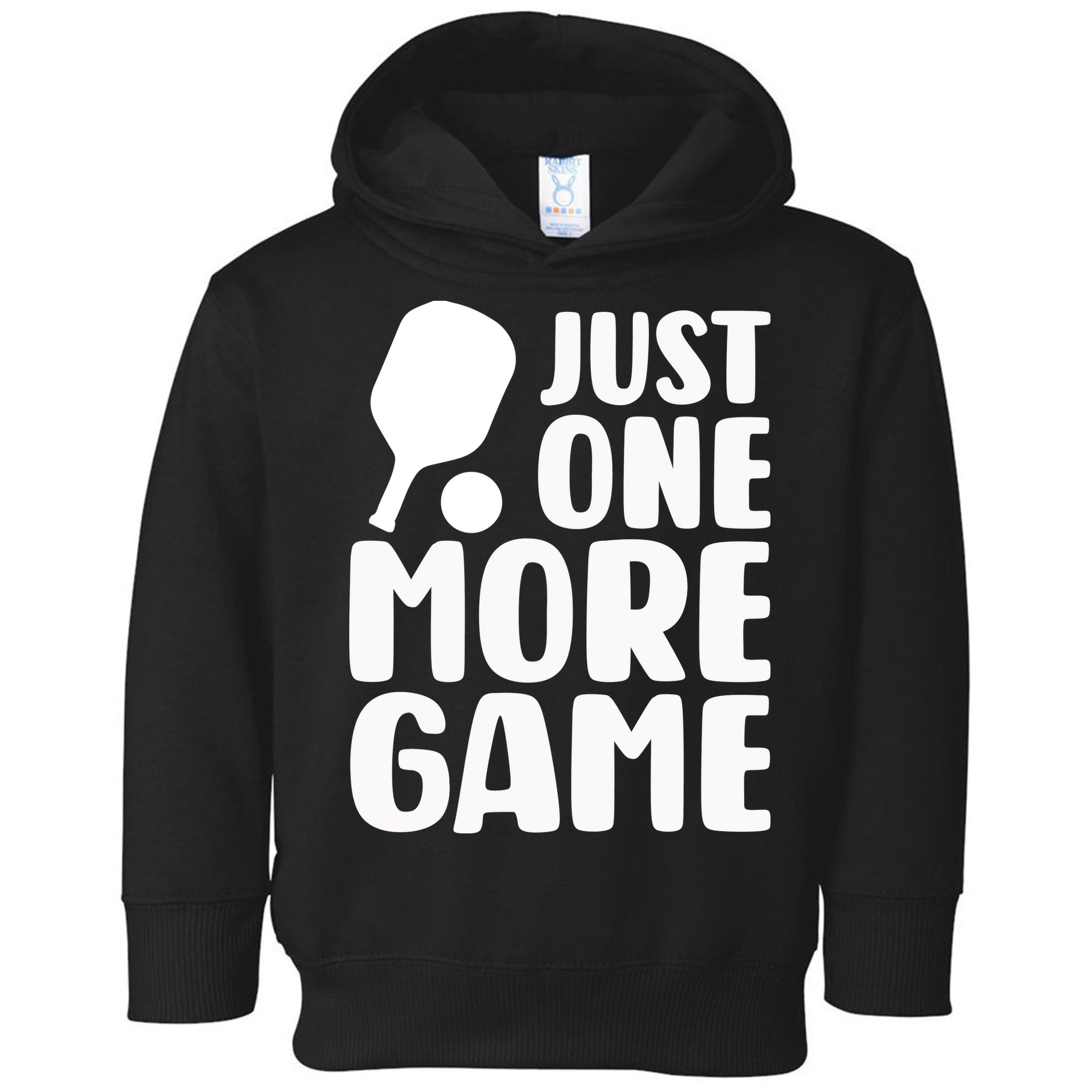Pickleball Just One More Game Toddler Hoodie