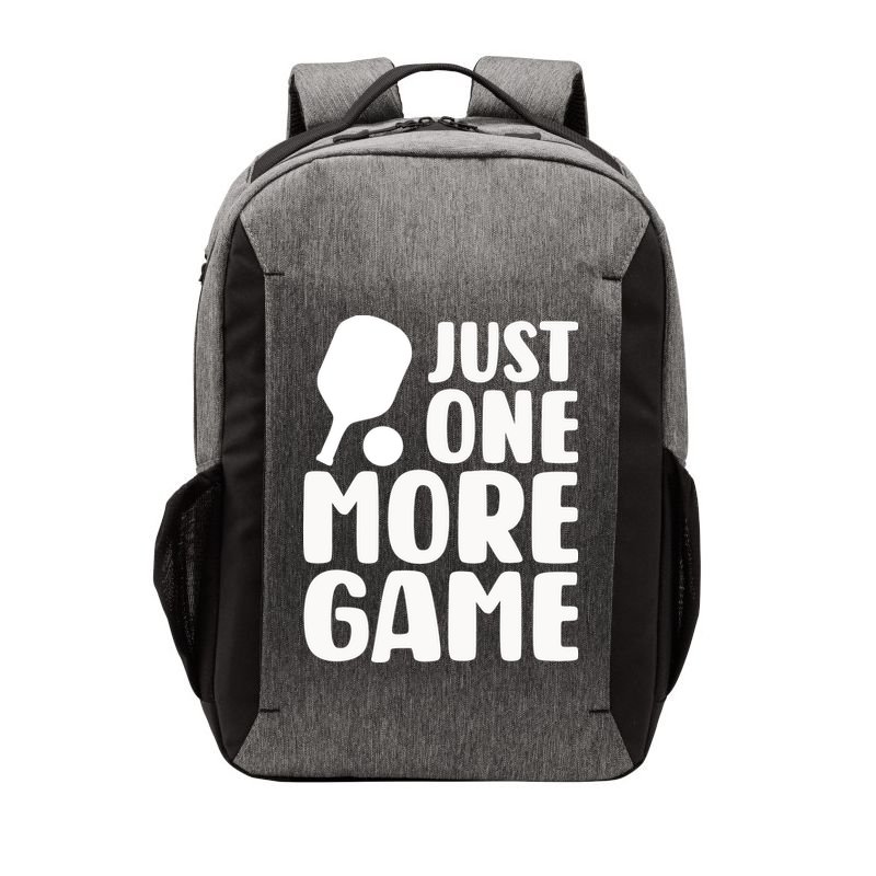 Pickleball Just One More Game Vector Backpack