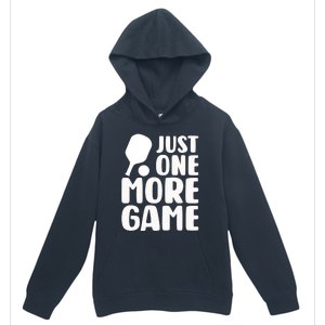 Pickleball Just One More Game Urban Pullover Hoodie