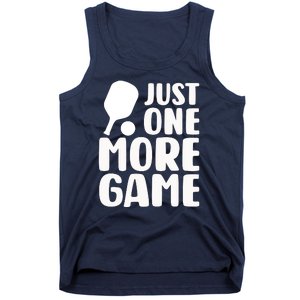 Pickleball Just One More Game Tank Top