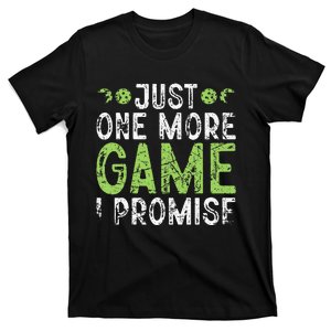 Pickleball Just One More Game I Promise Funny T-Shirt