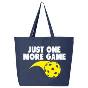 Pickleball Just One More Game 25L Jumbo Tote