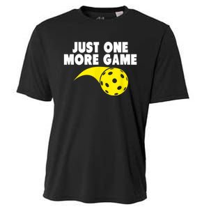 Pickleball Just One More Game Cooling Performance Crew T-Shirt