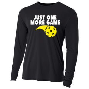 Pickleball Just One More Game Cooling Performance Long Sleeve Crew